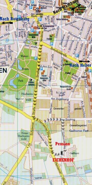 Pension - Ferienwohnungen Eichenhof Schröder in Schneverdingen in der Lueneburger Heide